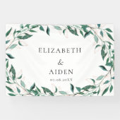 Leafy  Wedding  Banner (Horizontaal)