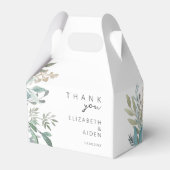 Leafy Wedding Bedankdoosjes (Voorkant Zijde)