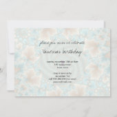 Leafy Whorls Fractal Kaart (Achterkant)