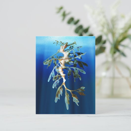 Leafy Zee Dragon Briefkaarten (Staand voorkant)