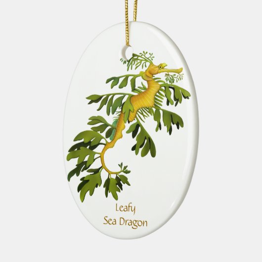 Leafy Zee Dragon  Ornament (Links)