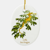 Leafy Zee Dragon  Ornament (Voorkant)