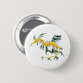 Leafy Zee Dragon Ronde Button 5,7 Cm (Voorkant /achterkant)