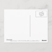 Leafy Zee Dragon Seahorse fish Underwater Paining Briefkaart (Achterkant)