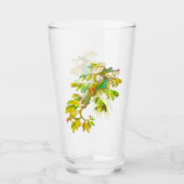 Leafy Zee Dragon Seahorse Glass Tumbler (Voorkant)
