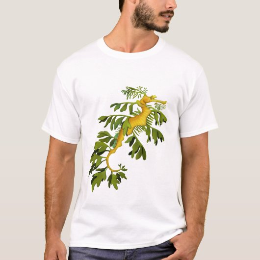 Leafy Zee Dragon Seahorse T-Shirt (Voorkant)