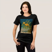 Leafy Zee Dragon Tri-Blend Shirt (Voorkant volledig)