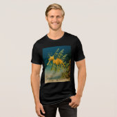 Leafy Zee Dragon Tri-Blend Shirt (Voorkant volledig)