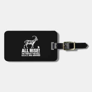 League Champion Fantasy Football Goat Gift Bagagelabel