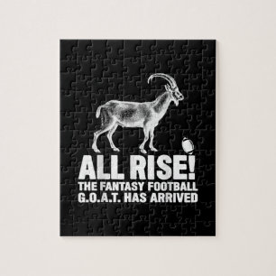 League Champion Fantasy Football Goat Gift Legpuzzel