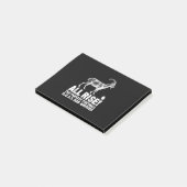 League Champion Fantasy Football Goat Gift Post-it® Notes (Schuin)