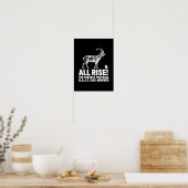 League Champion Fantasy Football Goat Gift Poster (Keuken)