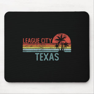 League City Texas Grappig Usa Stadsreis Thuis Root Muismat