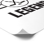League Legend Hockey Poster (Hoek)
