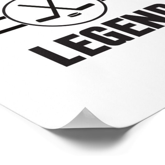 League Legend Hockey Poster (Hoek)