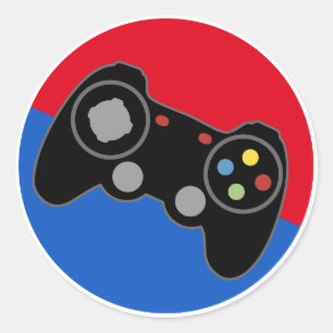 League Pro Gamer Ronde Sticker