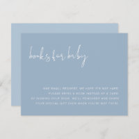 LEAH fluitendeegblauw deeg voor Baby Kaart