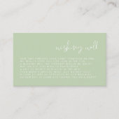 LEAH-Kaart voor fluitpasta-wasgoed Informatiekaartje (Voorkant)