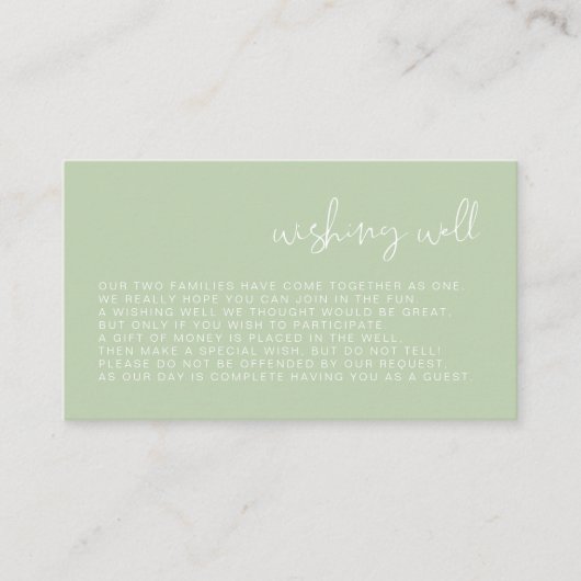 LEAH-Kaart voor fluitpasta-wasgoed Informatiekaartje (Voorkant)