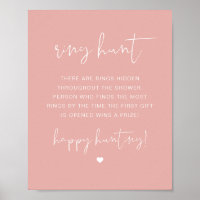 LEAH Kleurrijke Pastel Ring Hunt Bruiloft Feestspe