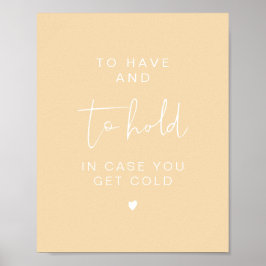 LEAH Levendig Om Te Hebben & Te Koesteren Trouwdek Poster