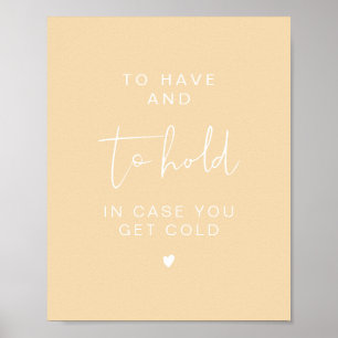 LEAH Levendig Om Te Hebben & Te Koesteren Trouwdek Poster