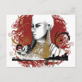 Leah Maasai Woman Briefkaart