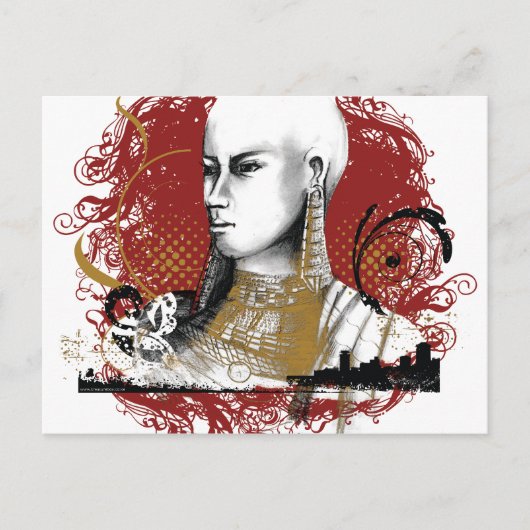 Leah Maasai Woman Briefkaart (Voorkant)