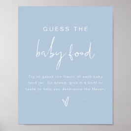 LEAH Pastel raad het Baby Baby shower Poster