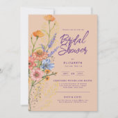 LeahG Boho Bloem Lente Zomer Bloemenshow Kaart (Voorkant)