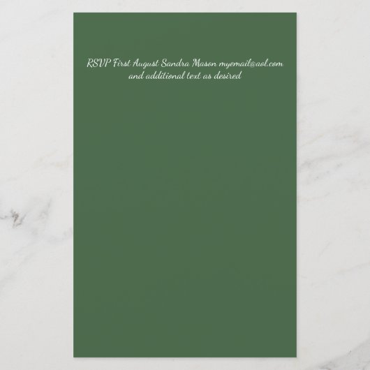 LeahG BUDGET Bespaar data Turquoise Teal krans (Achterkant)