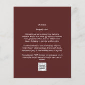 LeahG BUDGET Brunch Bubble Vrijgezellenfeest Weddi Flyer (Achterkant)