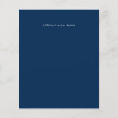 LeahG BUDGET FOTO Save the Dates Sjablonen (Achterkant)