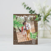 LeahG BUDGET FOTO Save the Dates Sjablonen (Staand voorkant)