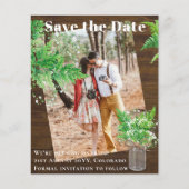 LeahG BUDGET FOTO Save the Dates Sjablonen (Voorkant)