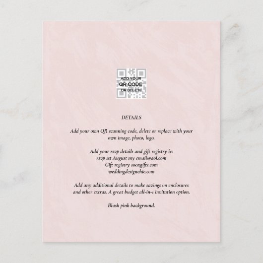 LeahG BUDGET Gypsophila PHOTO OVERLAY Wedding (Achterkant)