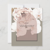 LeahG BUDGET Moss Blush Wedding Save the Date (Achterkant)
