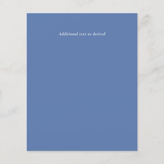 LeahG BUDGET Mountain Sunset Wedding Invite (Achterkant)