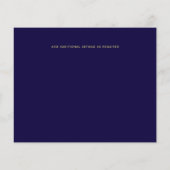 LeahG Budget Navy Gold Art Deco Wedding (Achterkant)