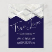 LeahG Budget Navy Silver Deco Wedding (Voorkant)