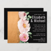 LeahG Budget Roos Glamor Girly Wedding (Voorkant / Achterkant)