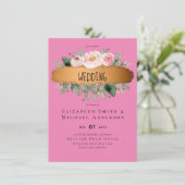 LeahG Budget Roos Glamor Girly Wedding (Staand voorkant)