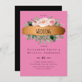 LeahG Budget Roos Glamor Girly Wedding