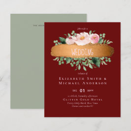 LeahG Budget Roos Glamor Girly Wedding