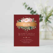 LeahG Budget Roos Glamor Girly Wedding (Staand voorkant)