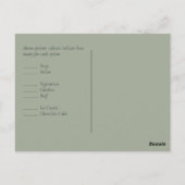 LeahG Budget Roos Glamor Girly Wedding Briefkaart (Achterkant)