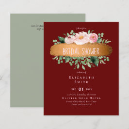 LeahG Budget Roos Glamour Meisjesachtig Trouwfeest