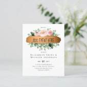 LeahG Budget Roos Gold Glam Wedding (Staand voorkant)