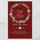 LeahG BUDGET Save Dates Lavender Wreater (Voorkant)