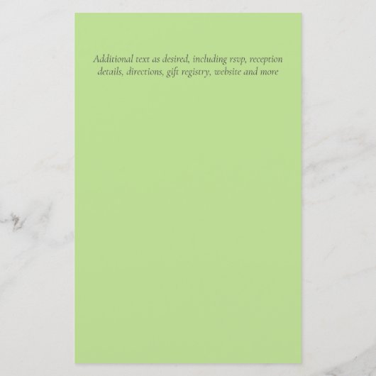 LeahG BUDGET Save Datum Plum Bloemenkrans (Achterkant)